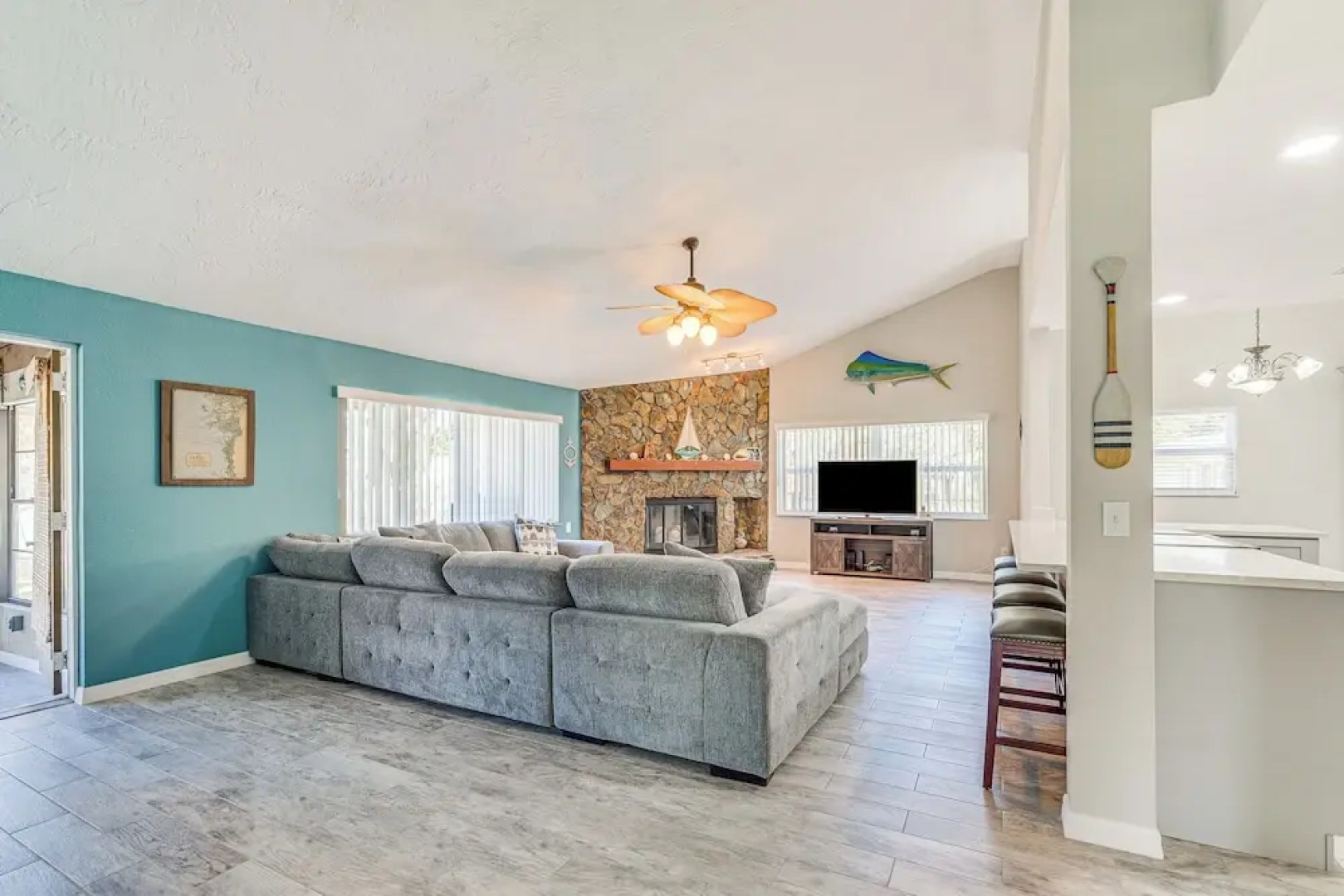 Riverfront Home With Private Dock, Fire Pit!