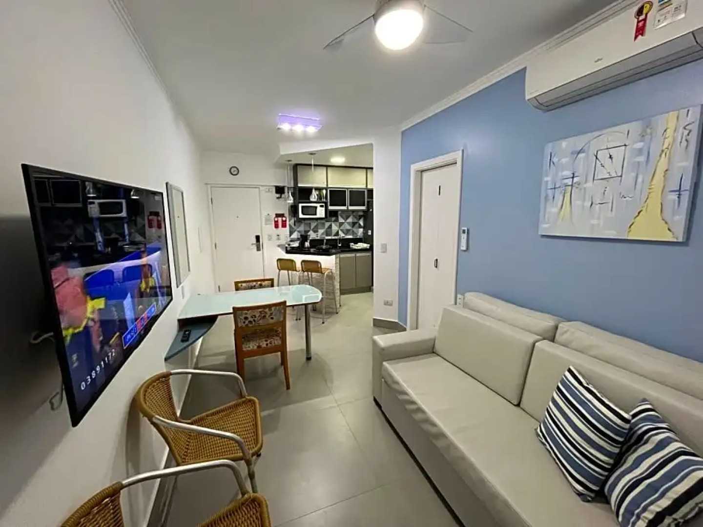 FLAT RIVIERA COM VISTA MAR A 150m DA PRAIA ! DISPONÍVEL PRÓX FINDI - De 14 a 18 de Fev de 2024 ! APROVEITE !