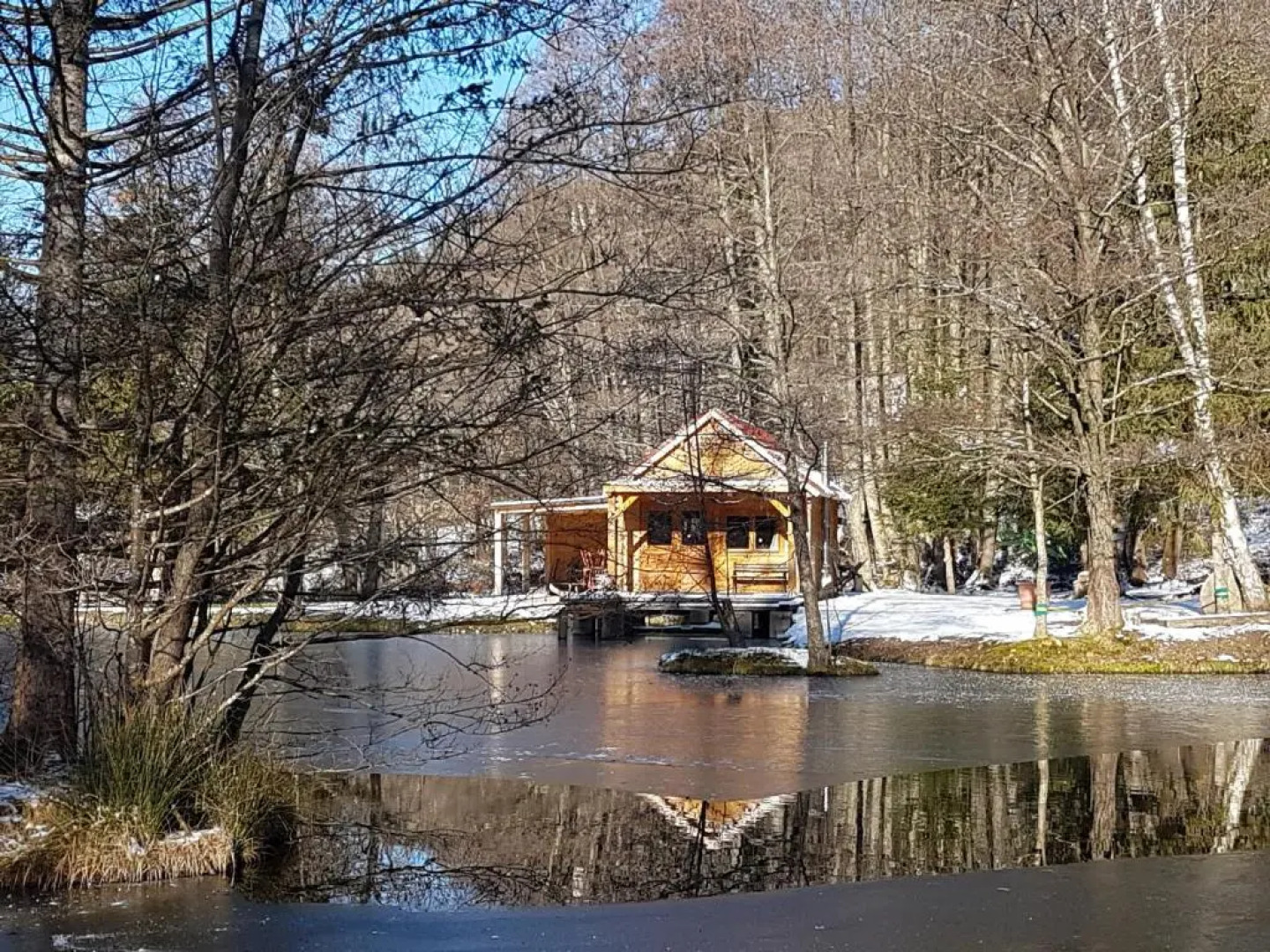 Insolite Chalet de pêche Sérénité - Bien Etre