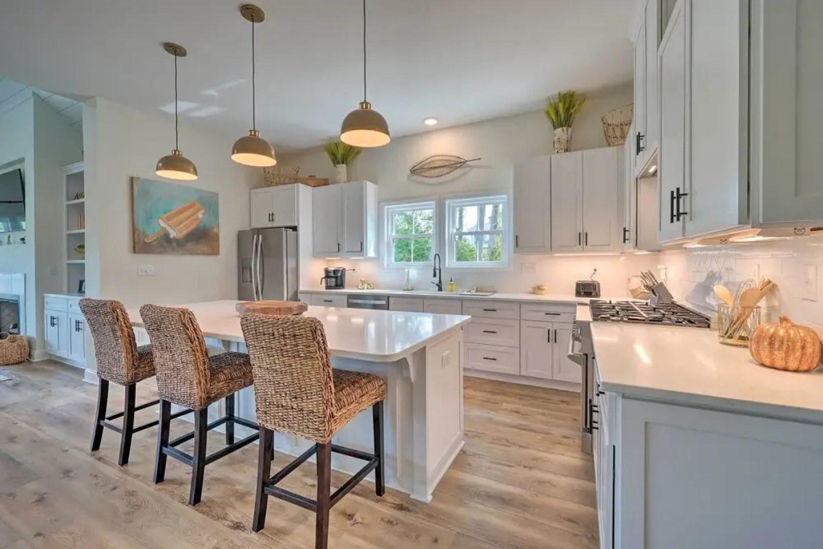 Upscale Oak Island Escape w/ 66-ft Veranda!