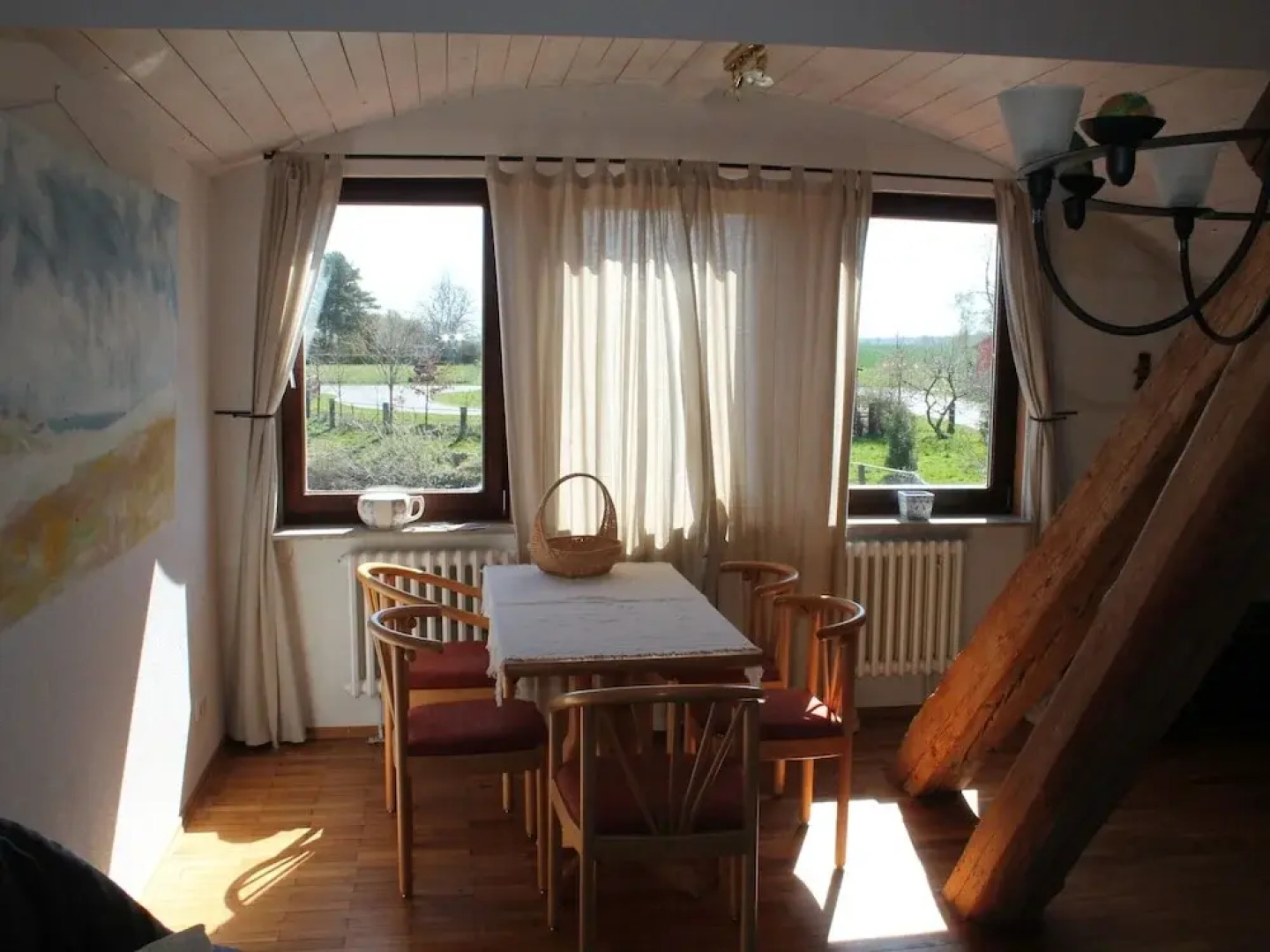 Rustic-style Apartment in Buschenhagen With Garden