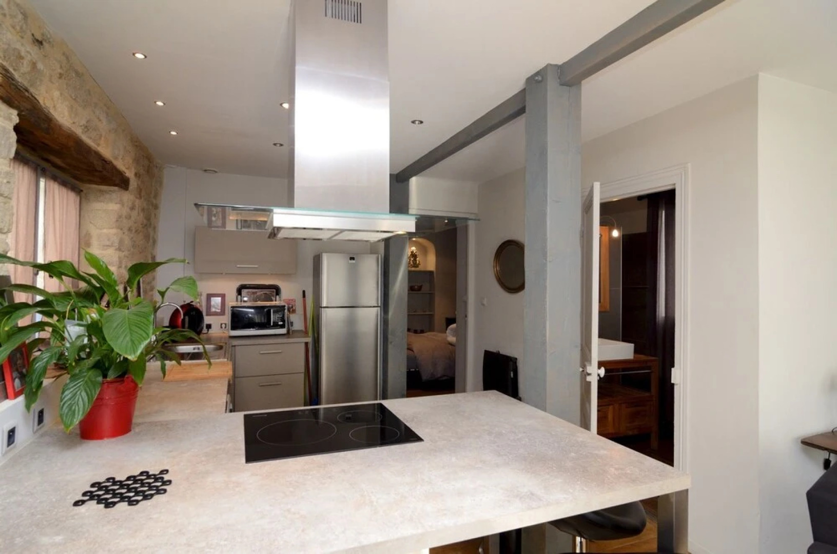 Lovely Apartment With one Bedroom in Étel, With Wifi - 150 m From the