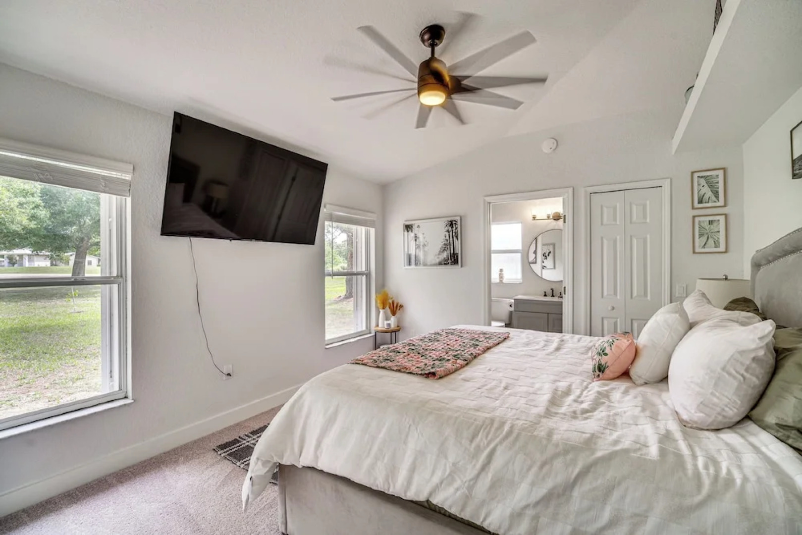 Private Yard + Patio: Central Sebastian Home!