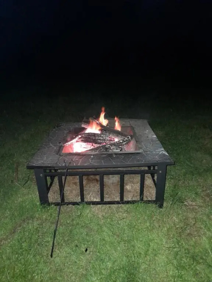 Log cabin retreat and luxury bell tent