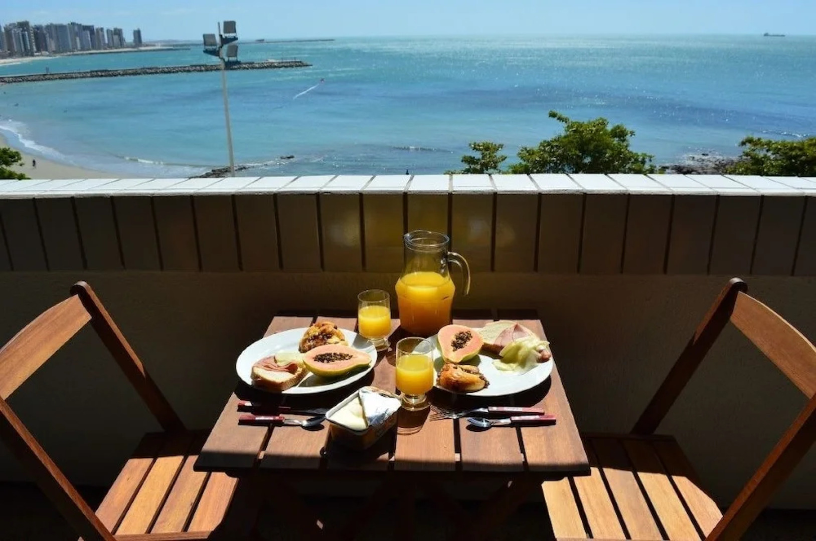 Flat na Beira Mar de Fortaleza (dentro de hotel famoso)