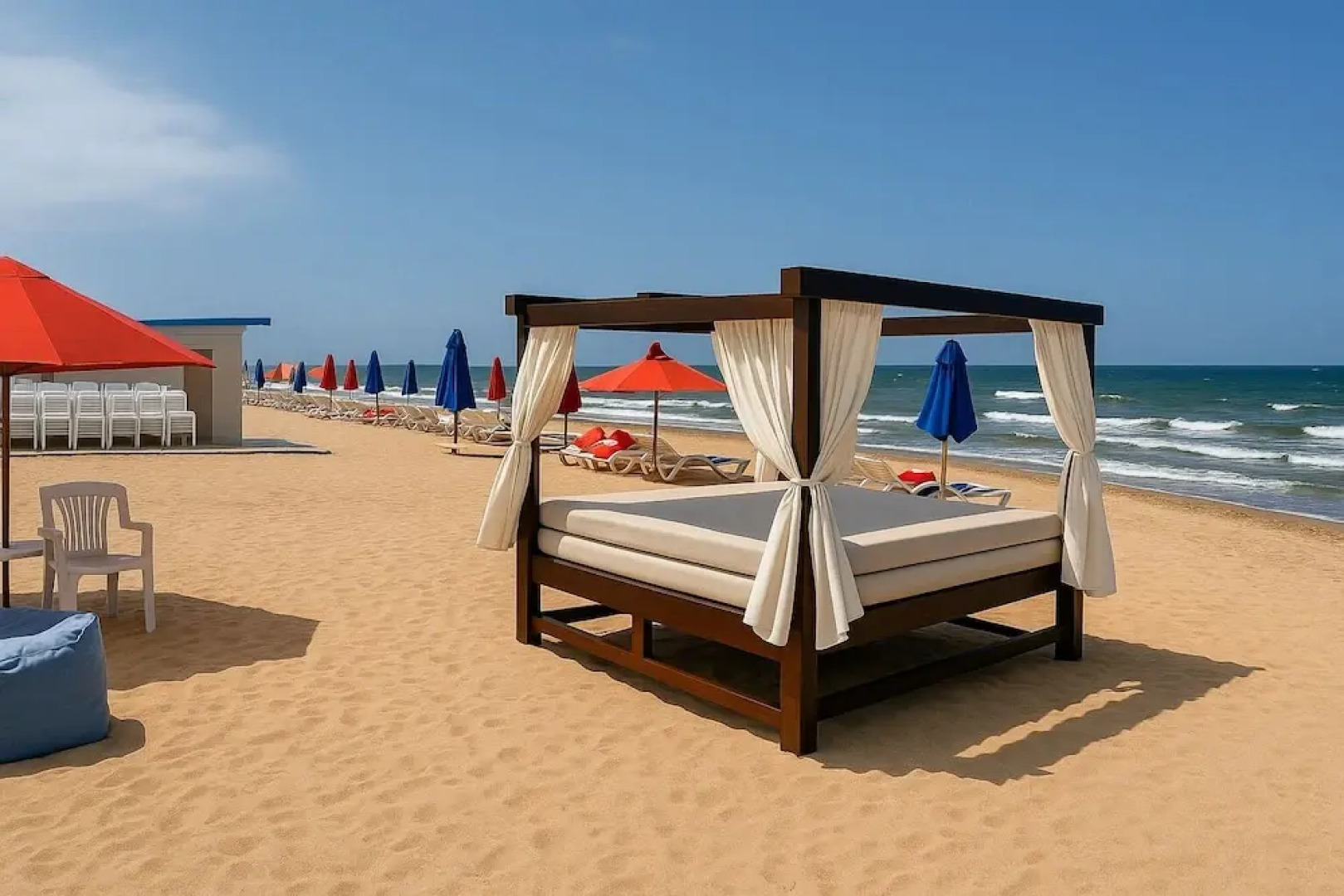 Porto Said Charm Book Your Beach Chalet Now