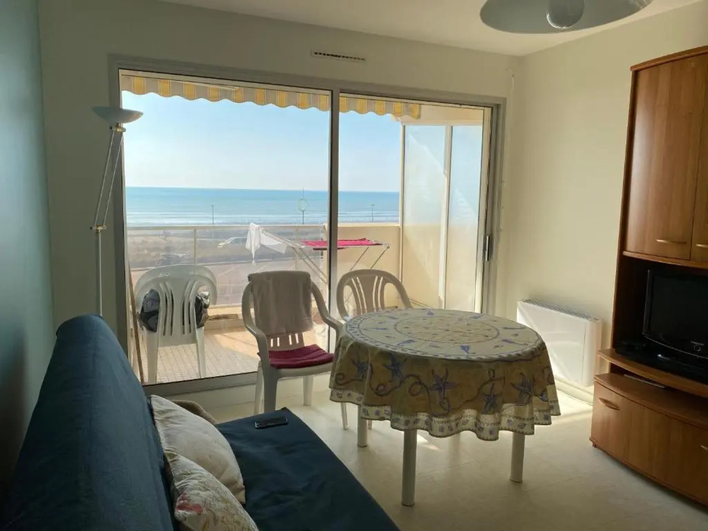 Appartement belle vue mer face à la Plage des Demoiselles