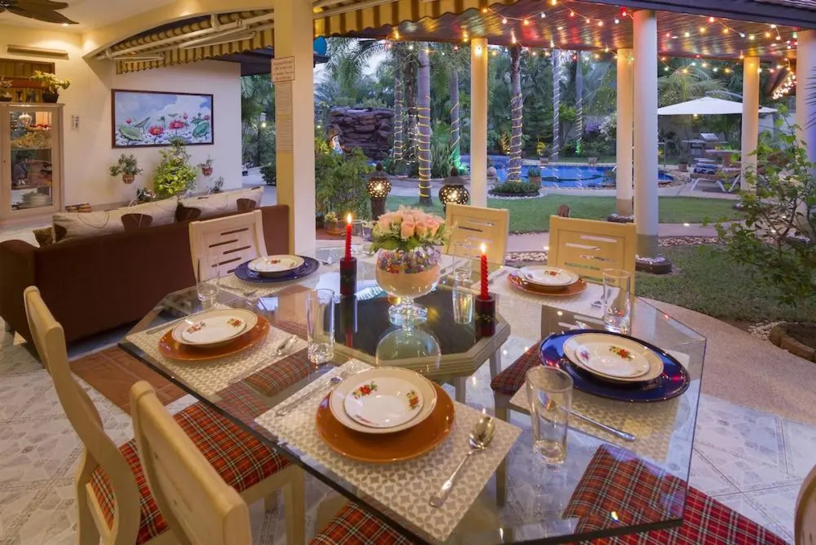 Relaxing Palm Pool Villa