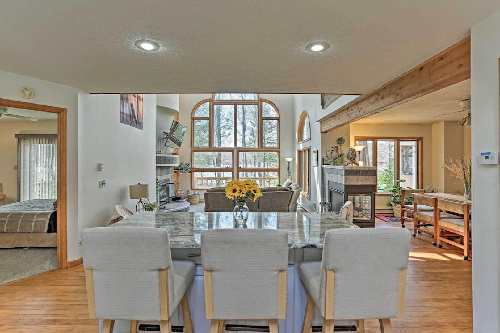 Pocono Lake Paradise w/ Private Beach & Dock!