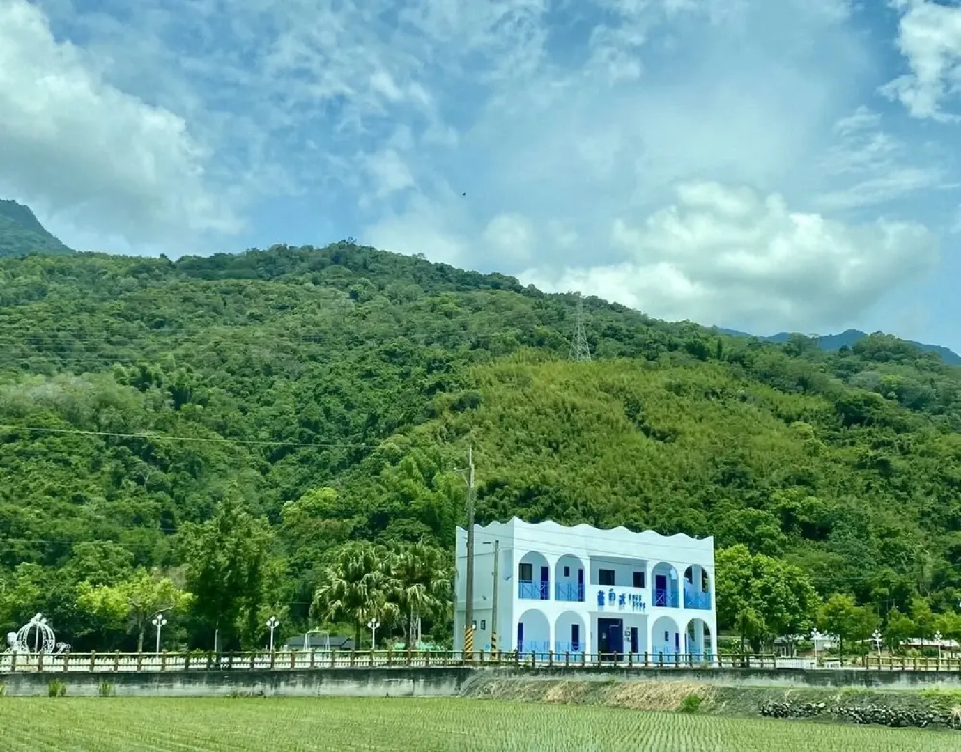 Blue and White Holiday B&B