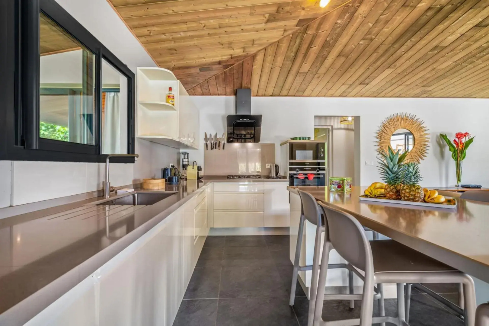 Villa Latitude 14.54 : 4 ch, piscine, vue mer, spot de kitesurf