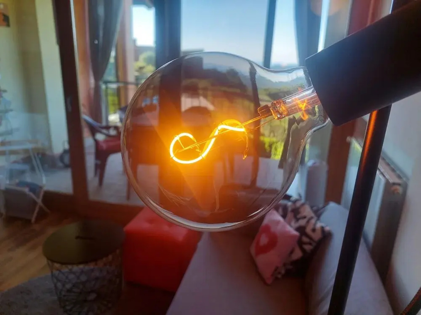 Red Villa With Shared Pool and Private Garden is the new Black on Lake Garda