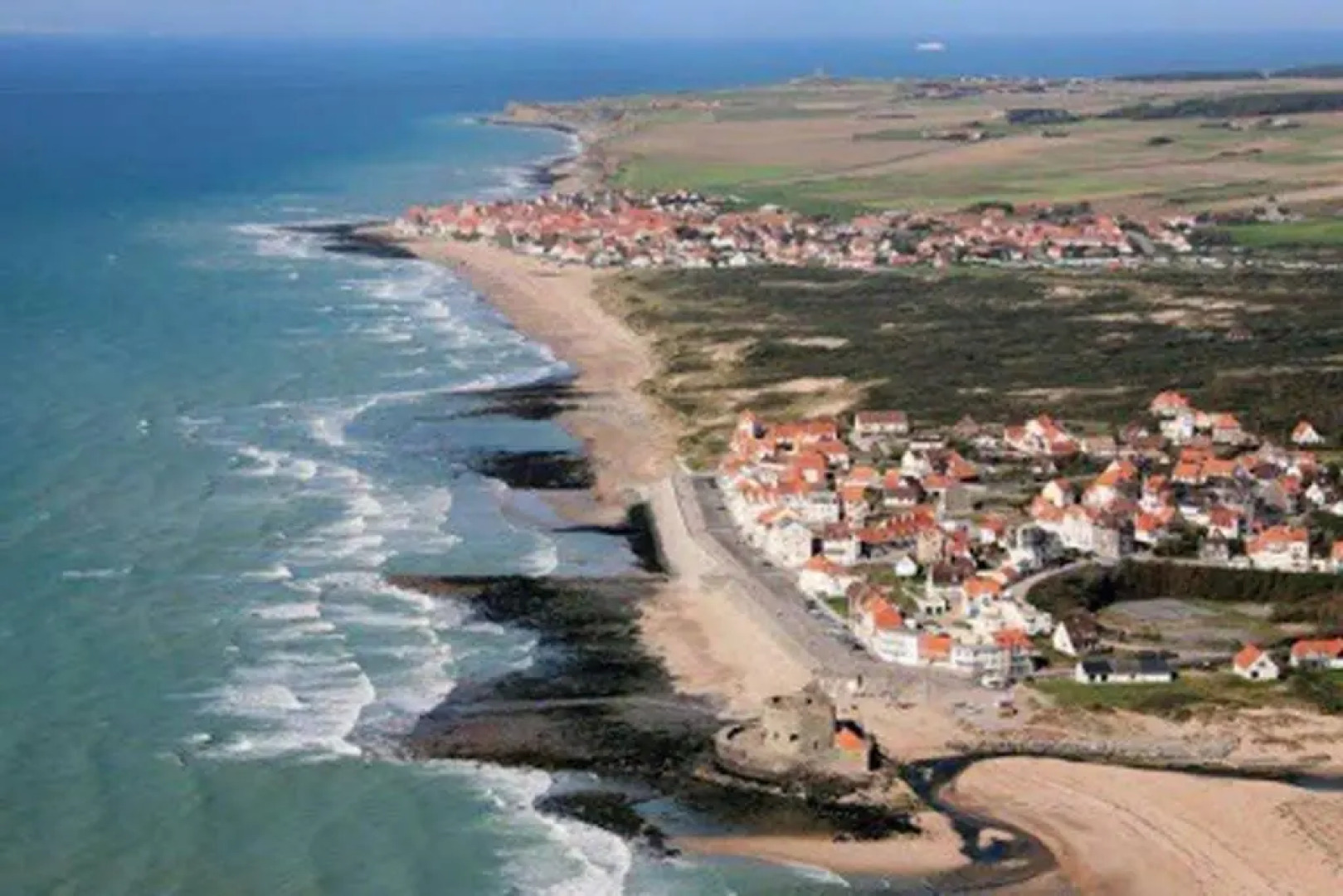 Ambleteuse appartement vue mer 25m de la plage