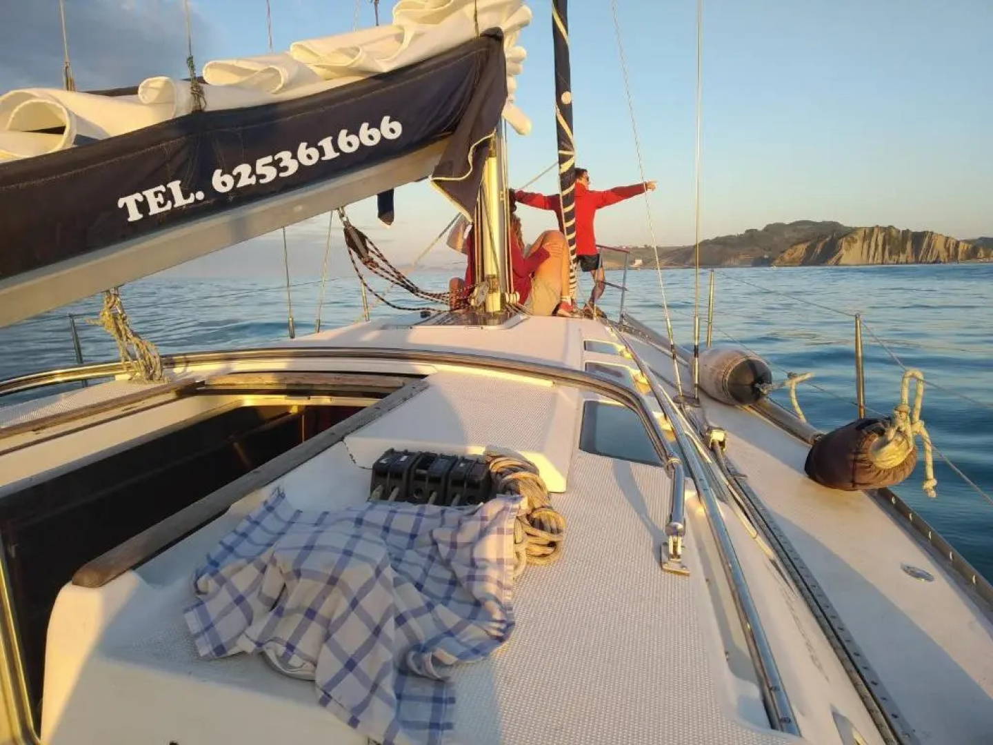 Inolvidable experiencia en un velero de 11 metros!