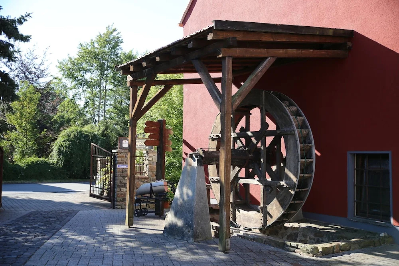 Historische Wassermühle