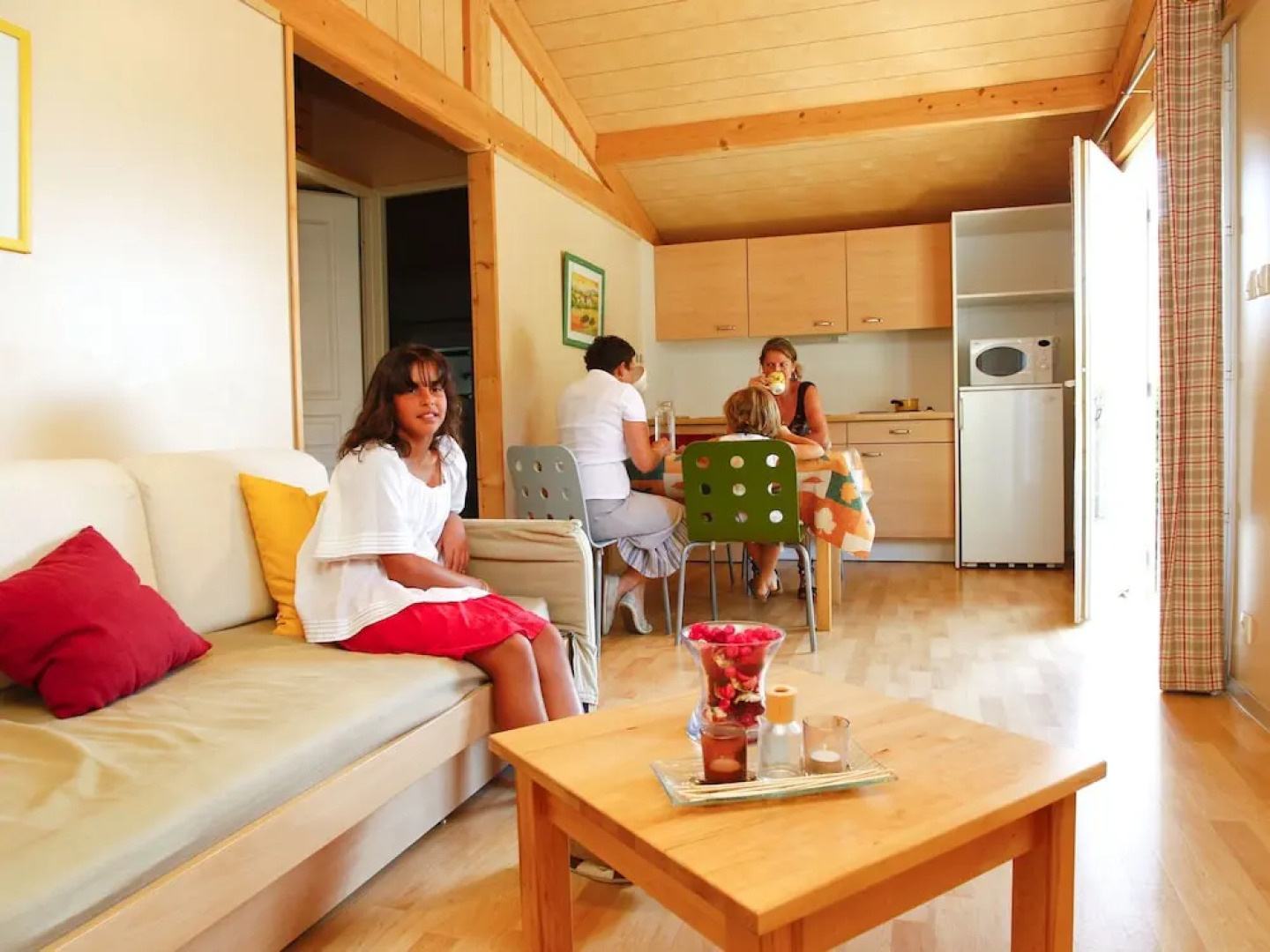 Detached Chalet With a Covered Terrace in Green Surroundings