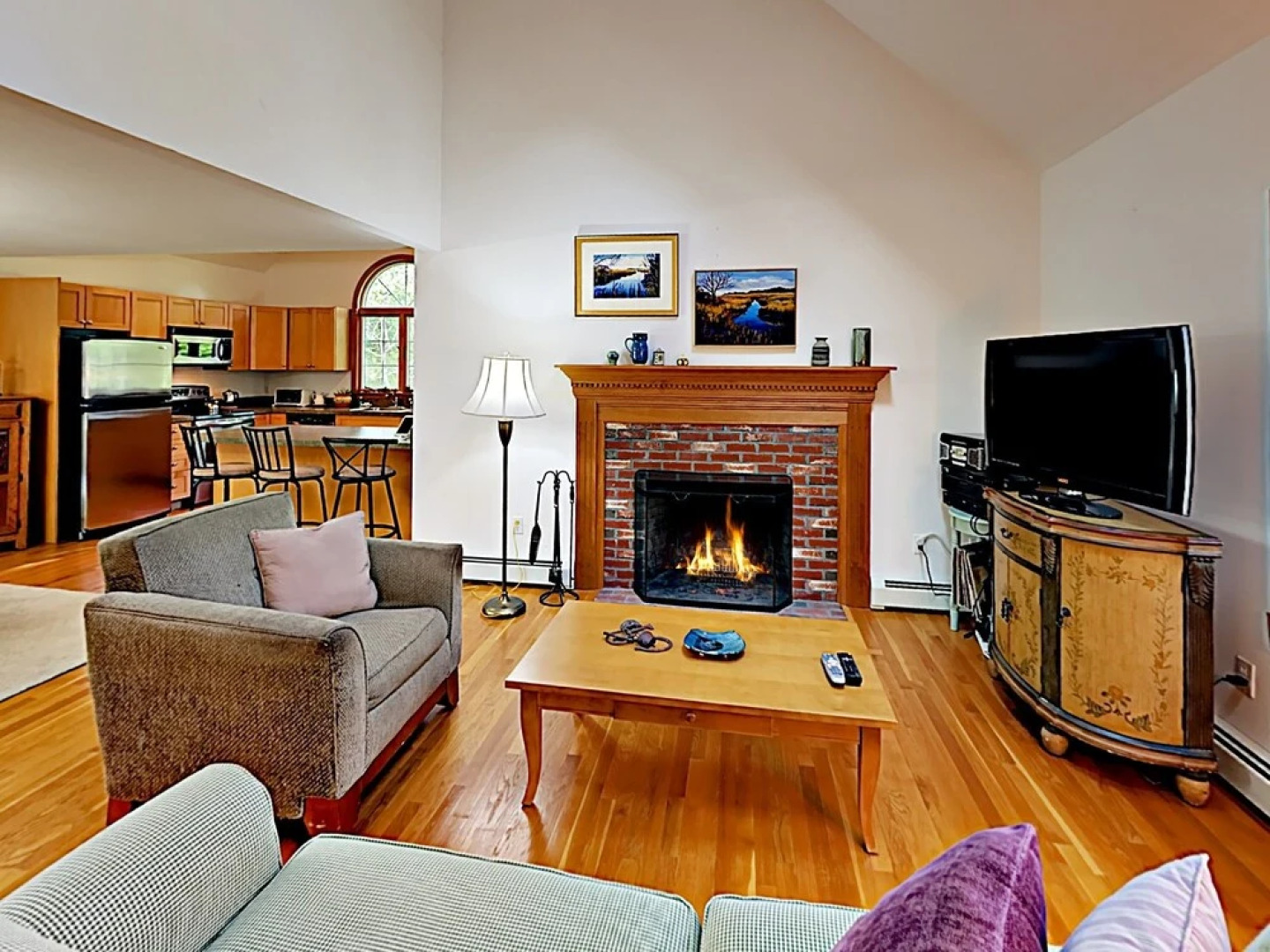 Woodsy Cape Cod Home by RedAwning