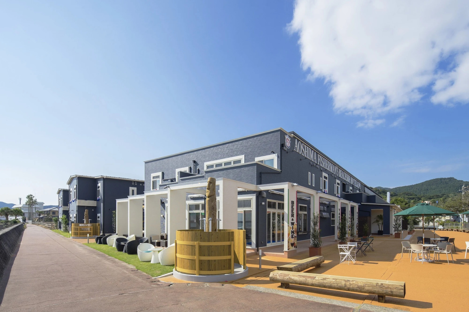 Aoshima Fisherman'S Beachside Hostel & Spa