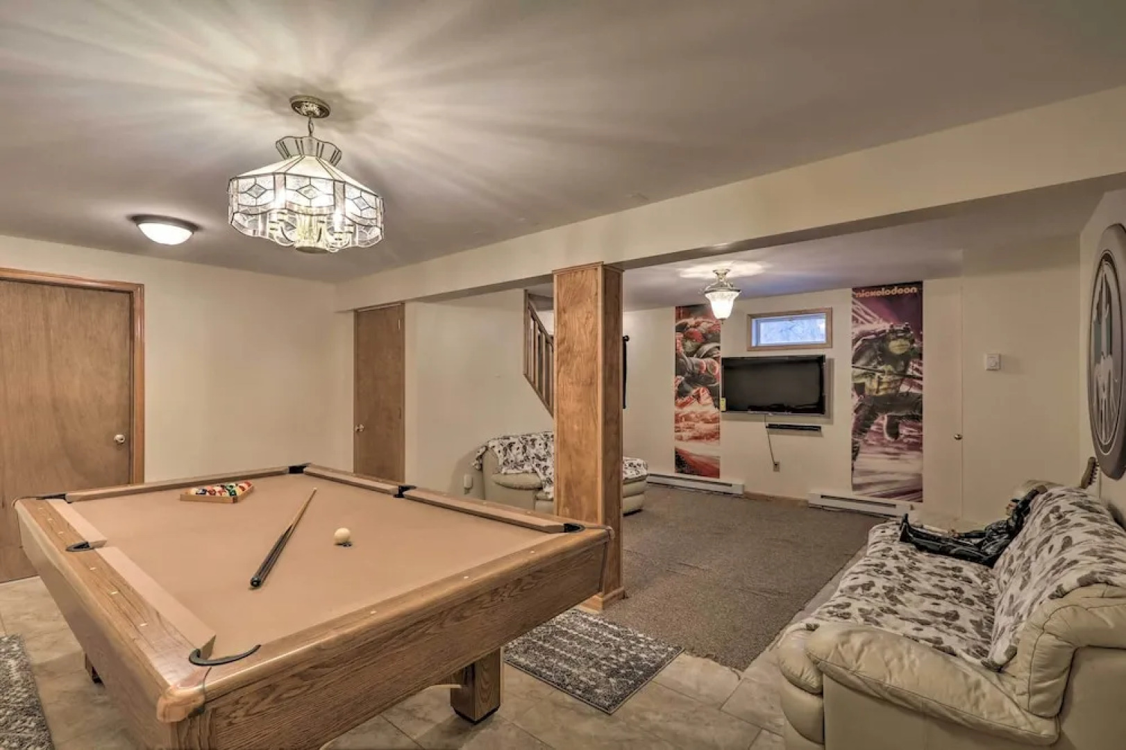 Home w/ Hot Tub, Fire Pit, Koi Pond: Walk to Lake!