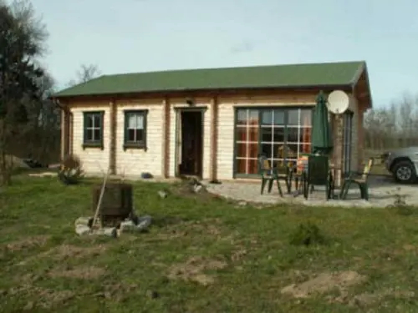 Ferien-Blockbohlenhaus