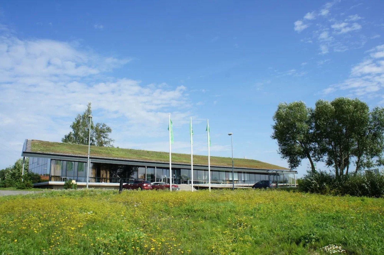 Zaliasis Slenis — отель с самостоятельным заездом