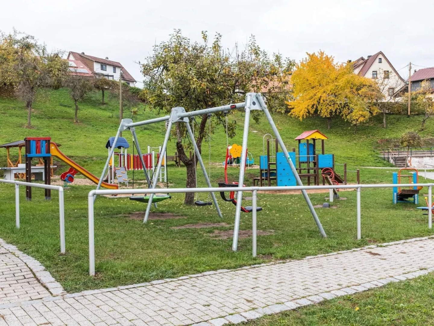 Holiday Home in Thuringia With Private Terrace, use of a Garden and Pool