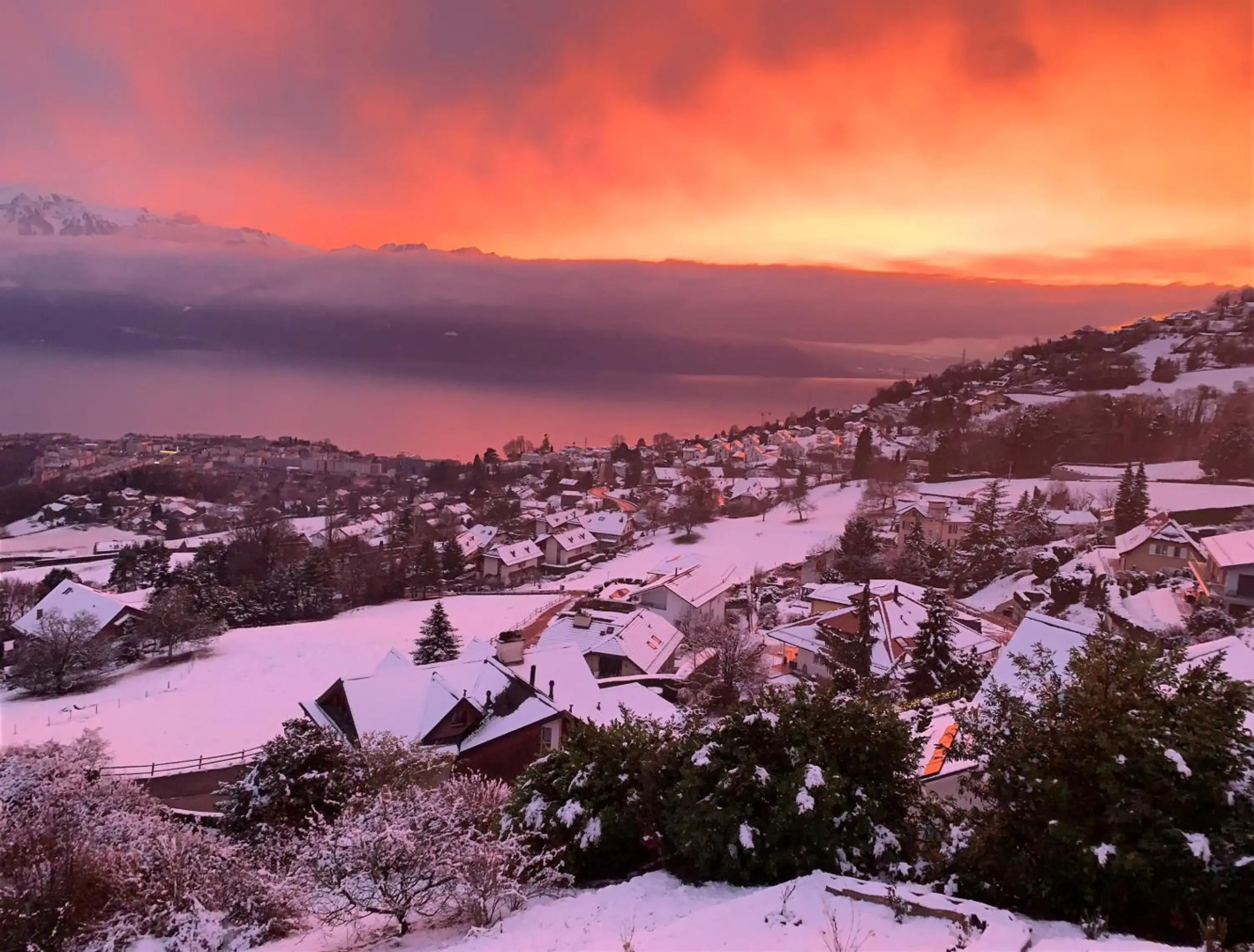 Appartement 180 degrés de rêve à Jongny
