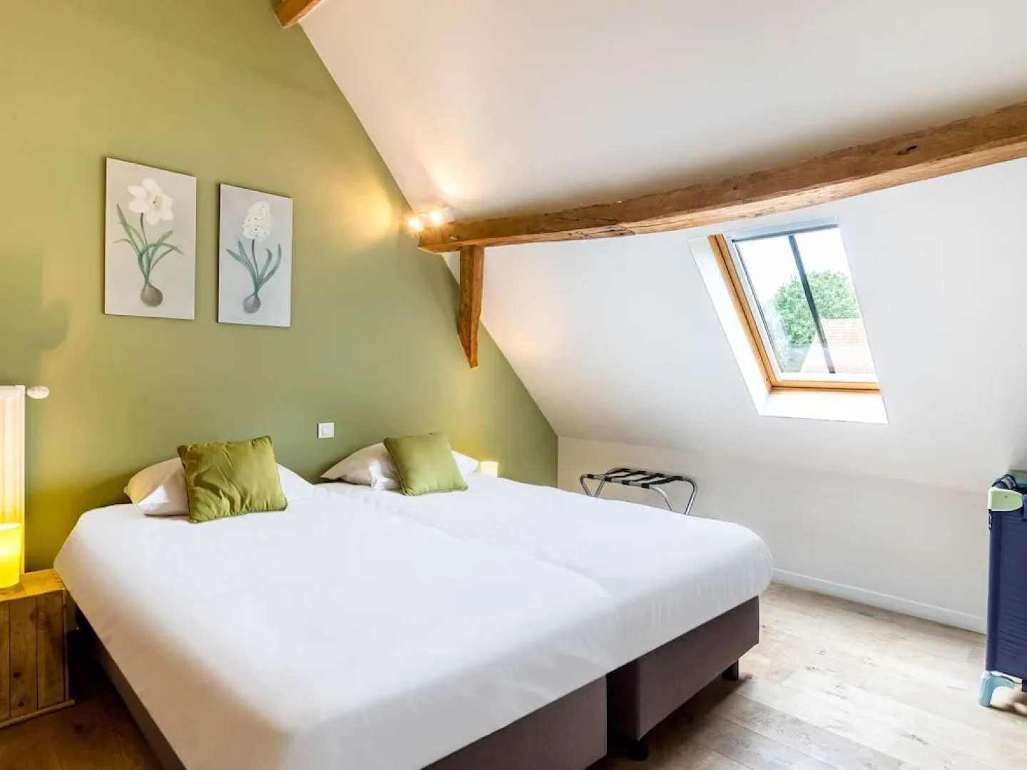 Manor House in Farm Complex in Middle of Polder Landscape near Damme