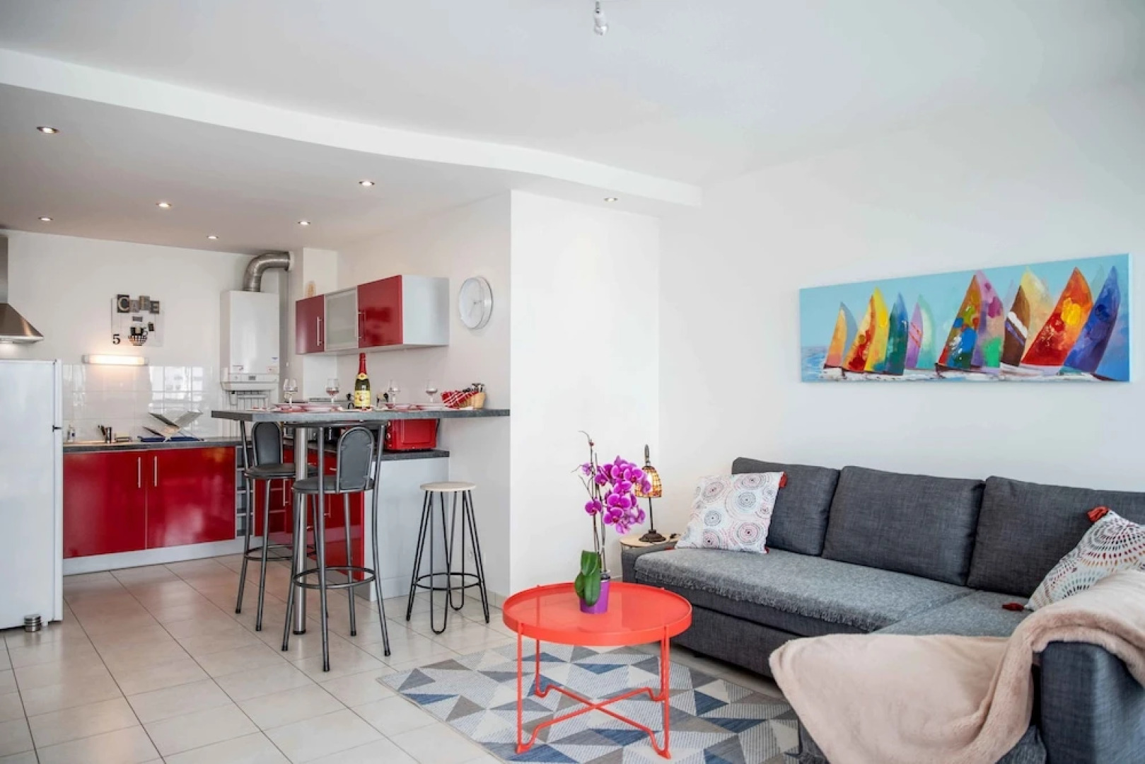 Appartement cessonnais avec terrasse et parking