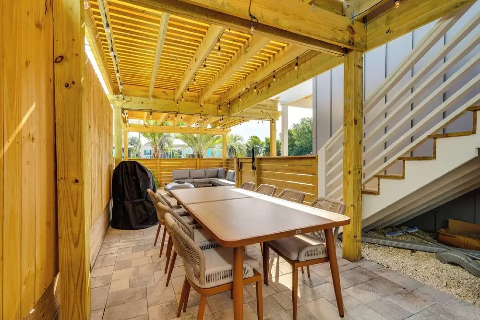 Walk to Beach: PCB Retreat w/ Heated Pool!