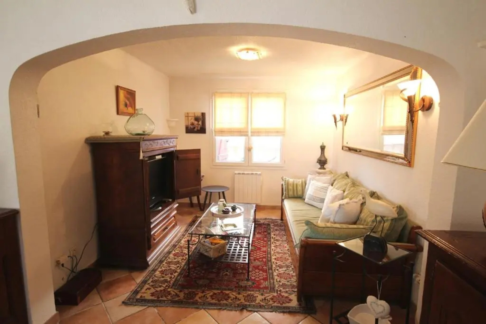 Bel Appartement climatisé de plain pied 80m de la mer grand séjour 2 chambres belle terrasse LXRM3