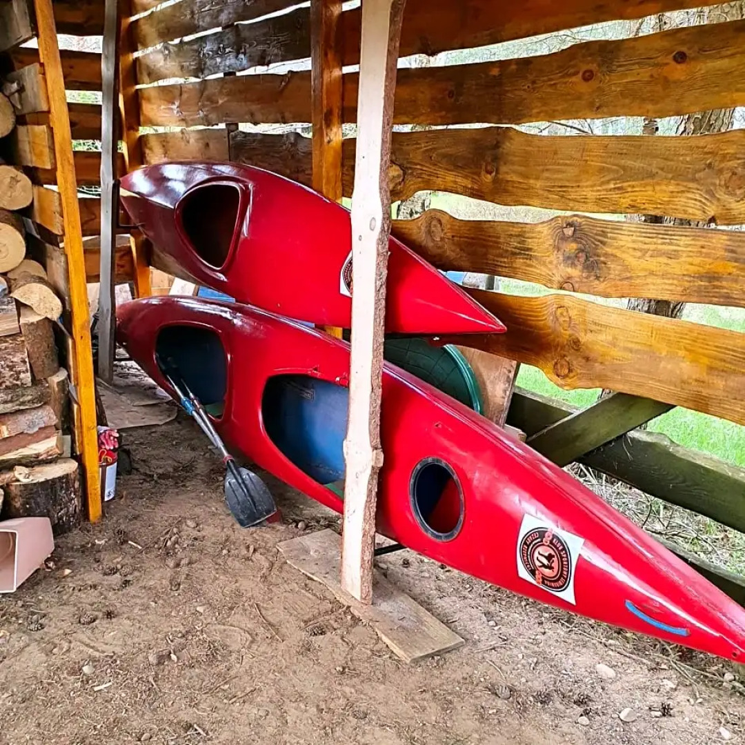 Domek nad jeziorem Rumian