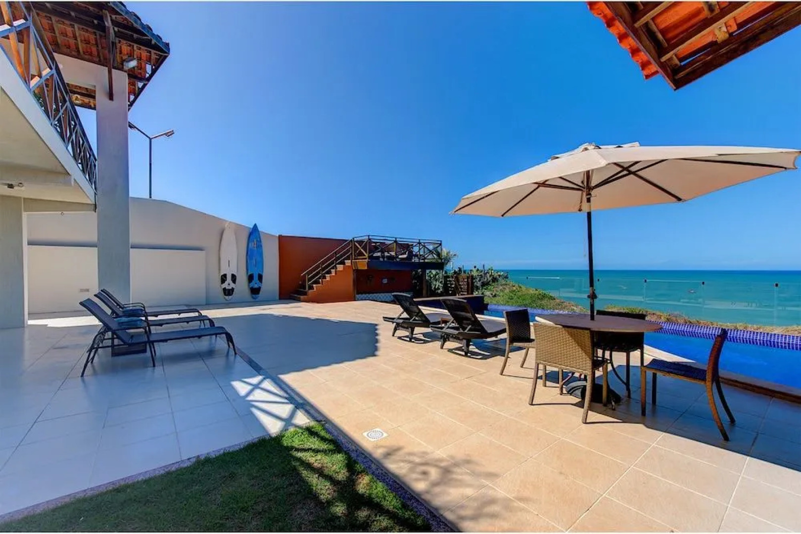 Bangalô Exclusivo beira mar - 6 pessoas