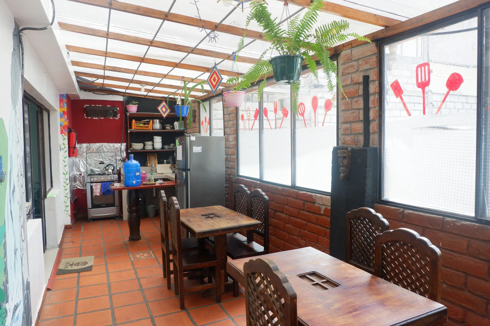 Hostal Carolina en Baos Ecuador