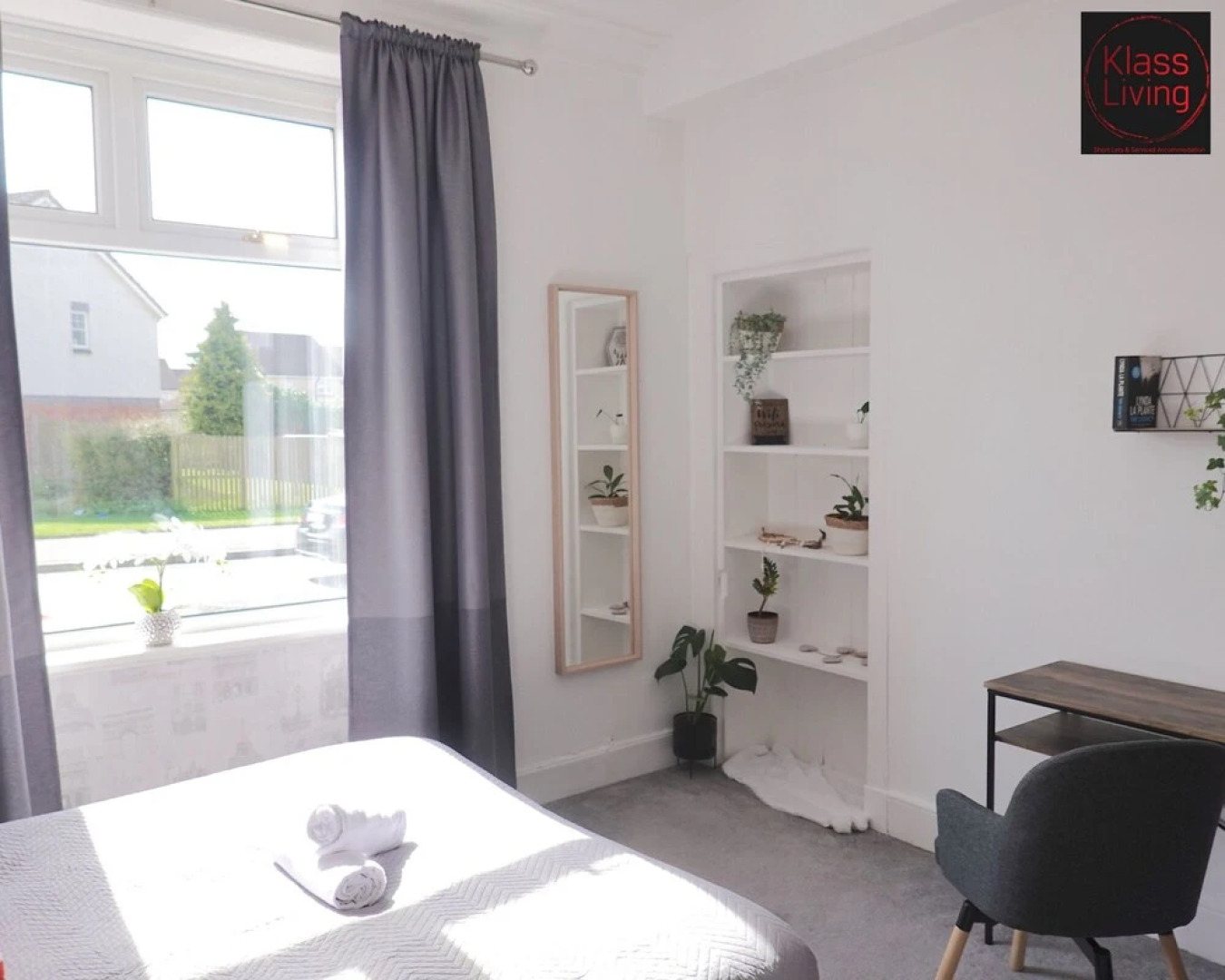 One Bedroom Apartment by Klass Living Serviced Accommodation Bellshill - Mossend  Apartment with WIFI  and Parking