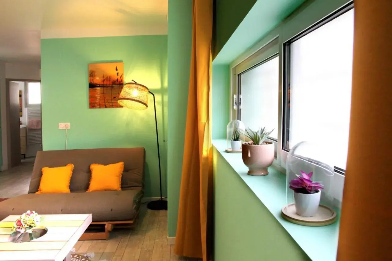 T2 LE GREEN SPA SAUNA & BALNEO tout confort.