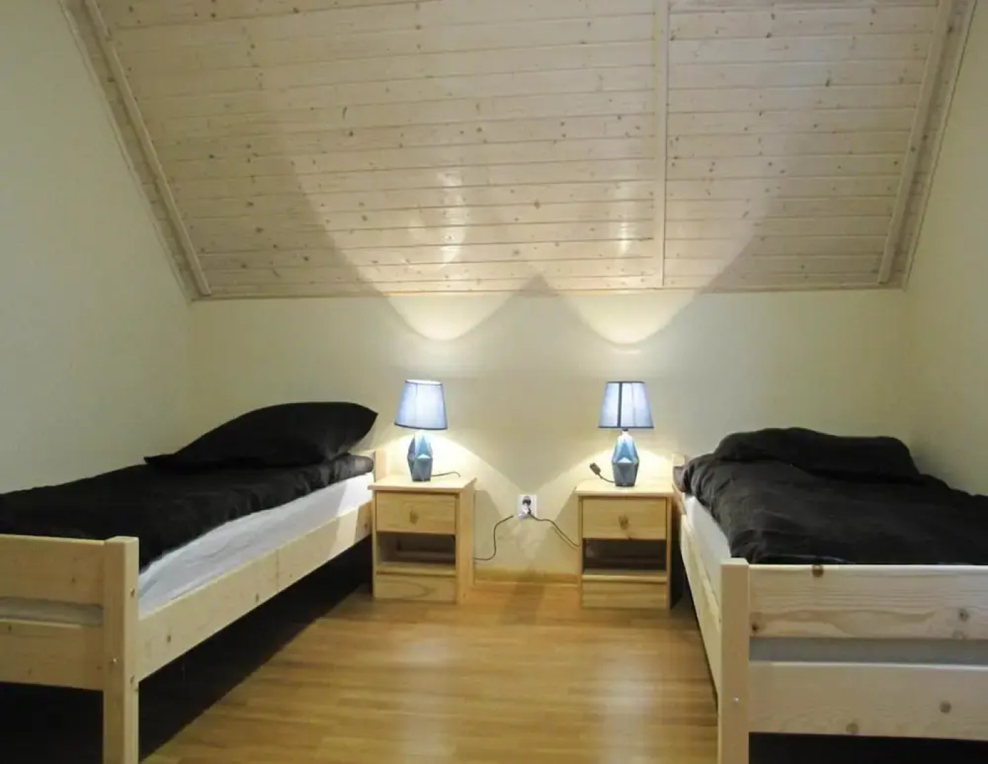 Cottage With Fireplace, Right on the Lake, Ryn