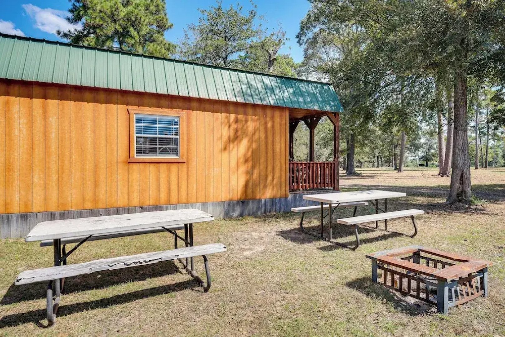 Plantersville Cabin on 50 Acres w/ Pond & Fire Pit