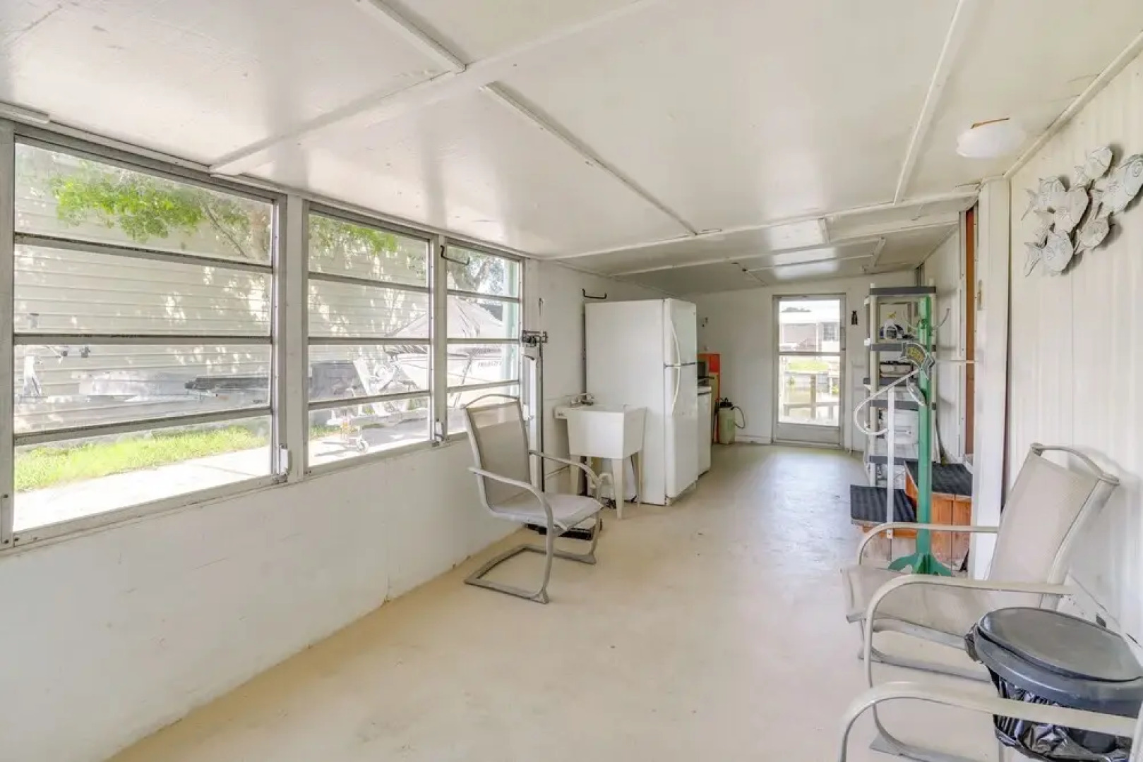 Boat & Fish: Canal-front Home on River