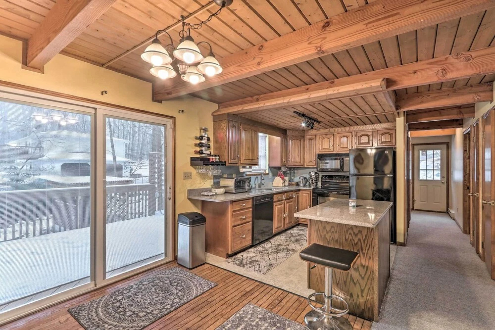 Home w/ Hot Tub, Fire Pit, Koi Pond: Walk to Lake!