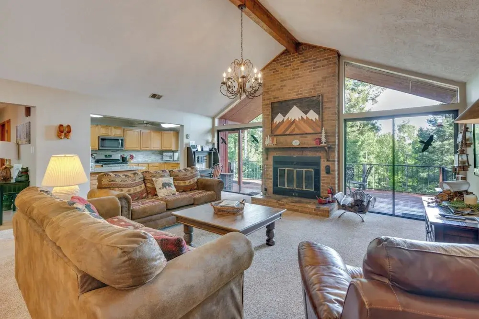 Expansive Angel Fire Home w/ Indoor Hot Tub!