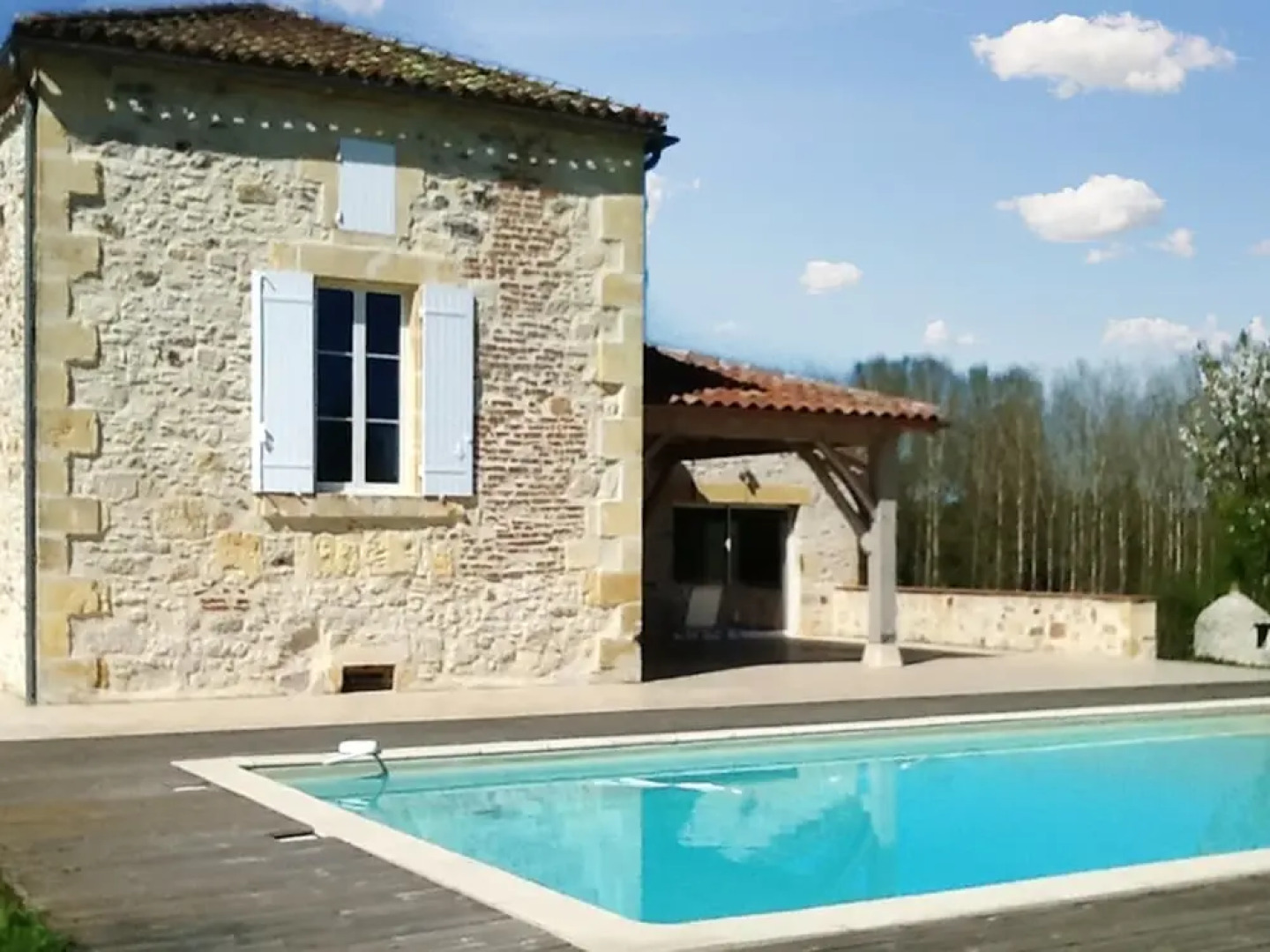 Villa With one Bedroom in Monsempron-libos, With Private Pool, Furnish