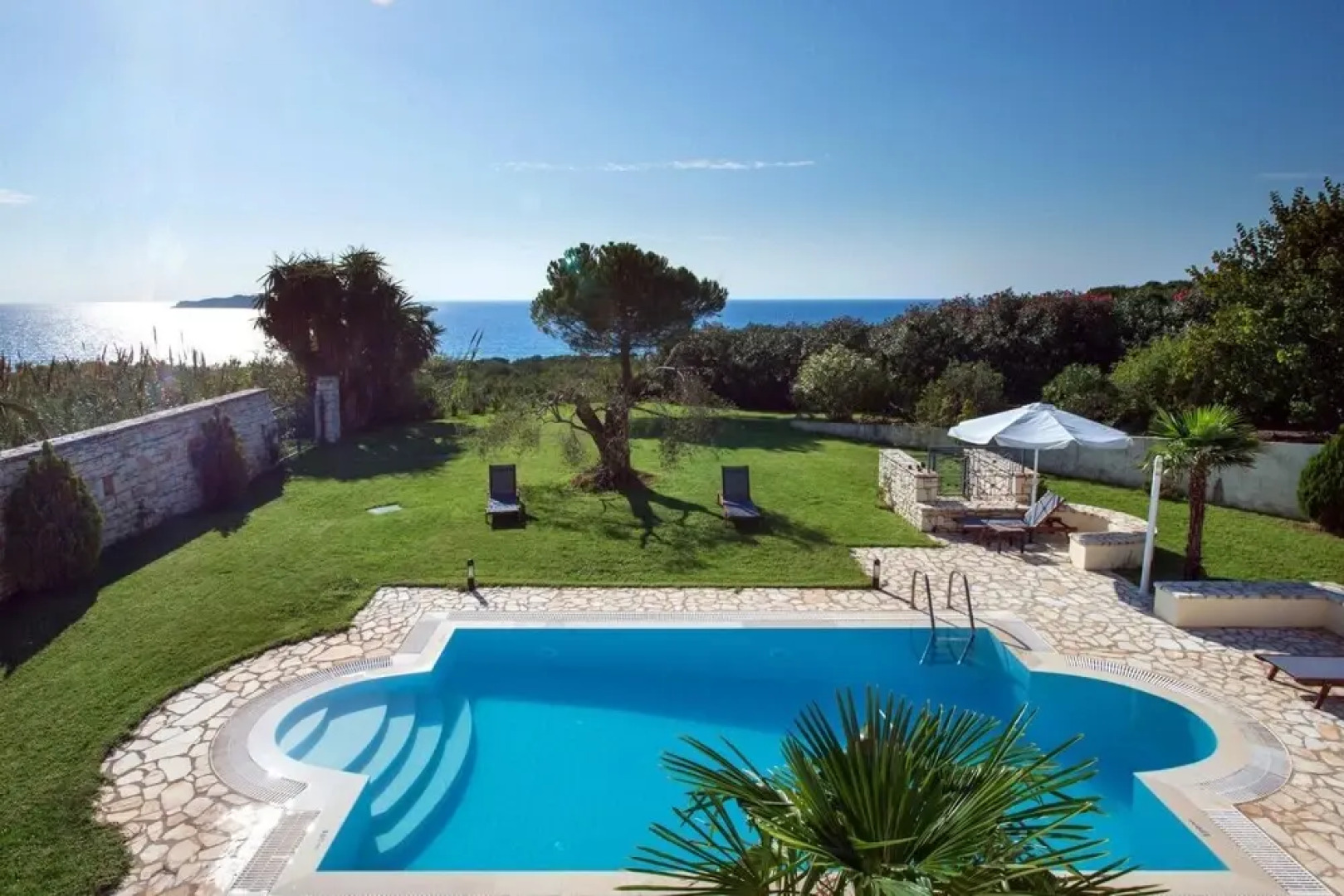 Panorama Villas Corfu 3 Bedroom Villa Sea View With Private Pool