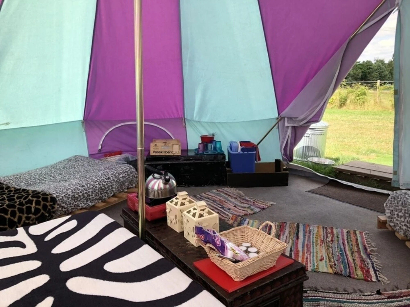 Fully Equipped Bell Tent 1 Campsite