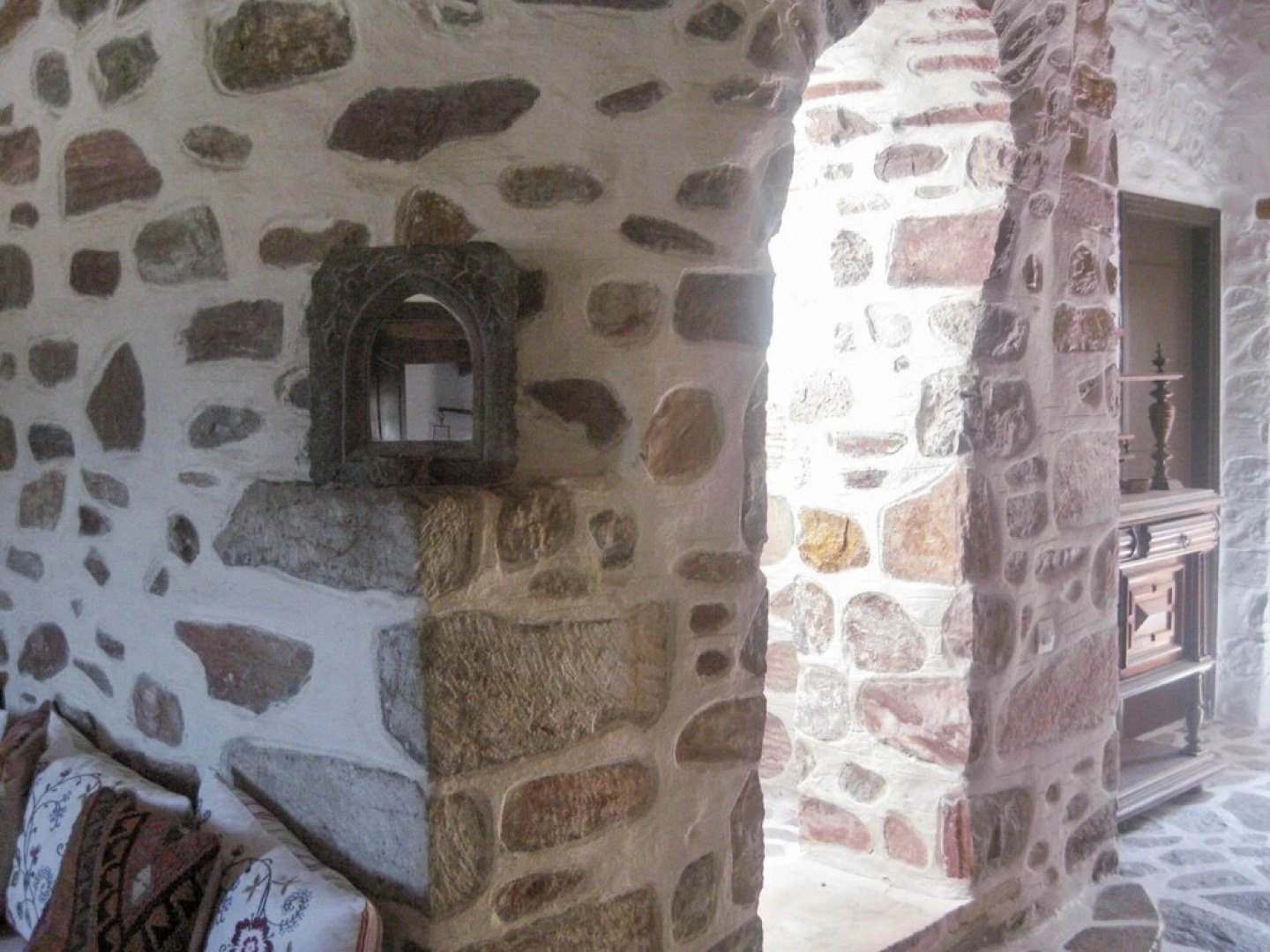 Enchanting Island House on Syros Island, Chroussa Village Surrounded b