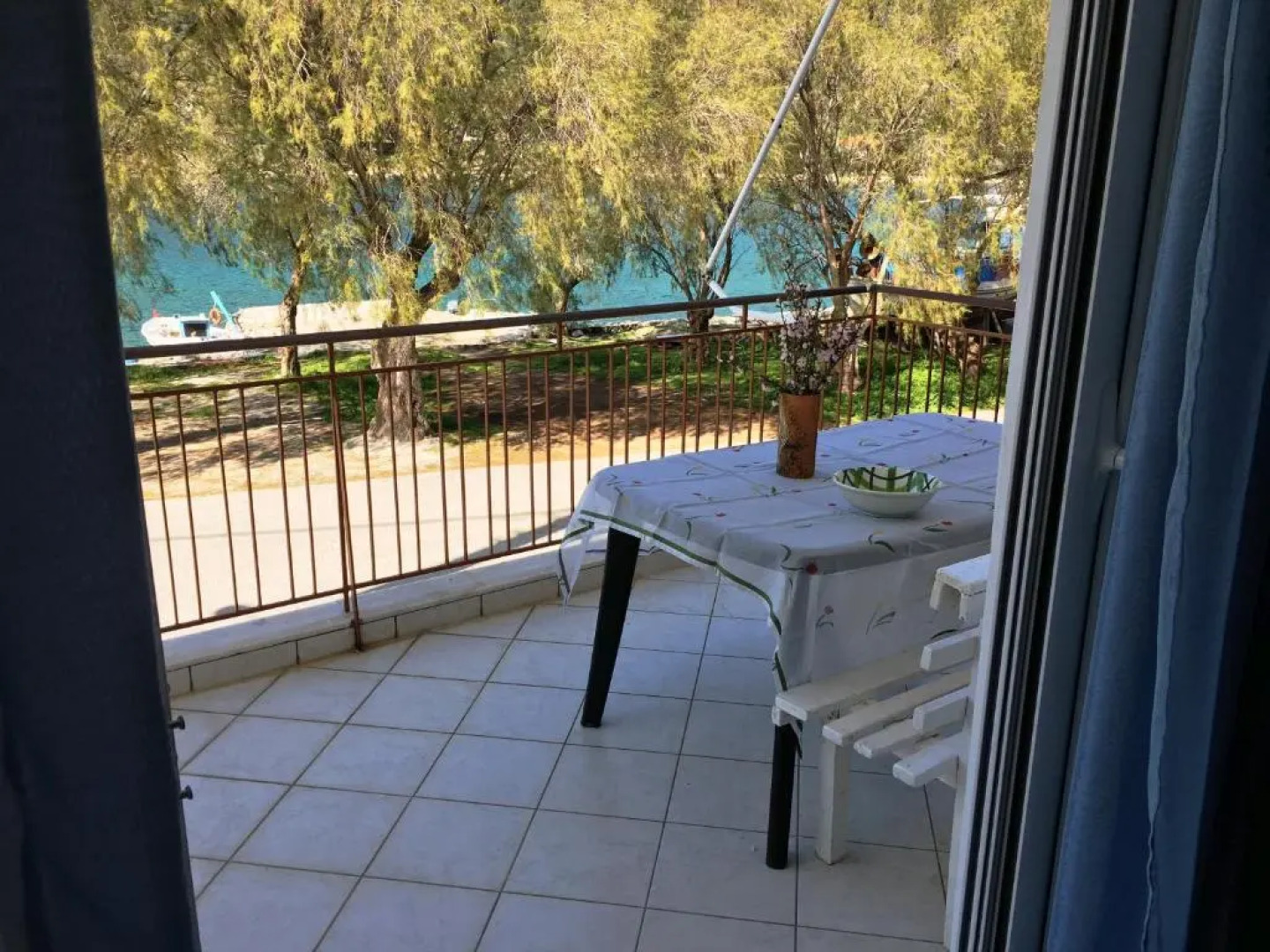 Spacious Sea Front Apartment - Porto Bouffalo - Evia