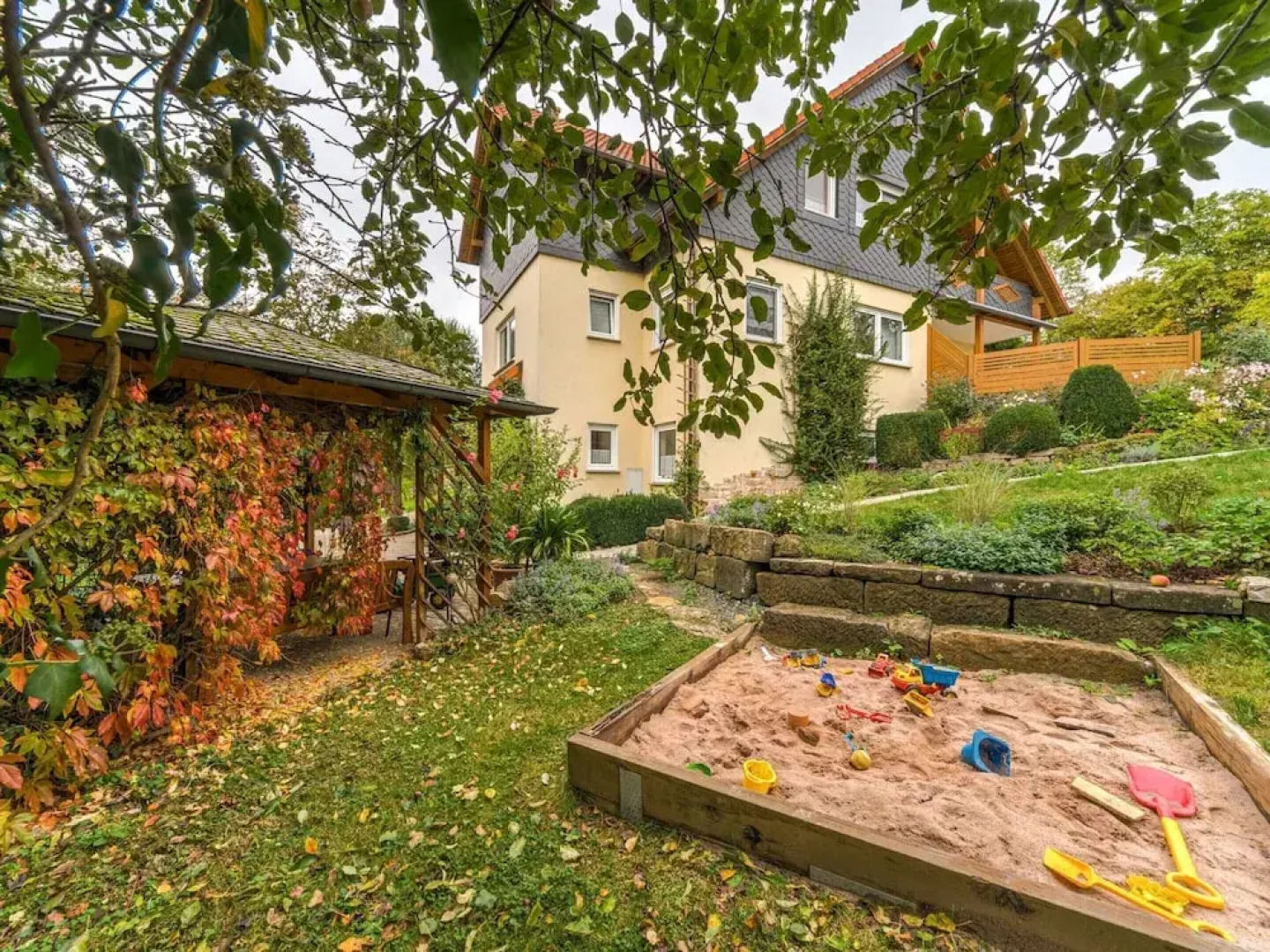 Apartment in Marktrodach With Sauna & Garden