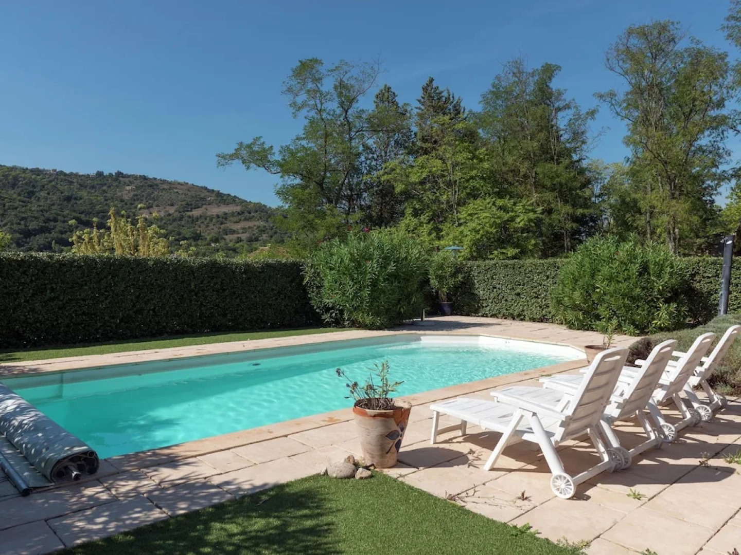 Sun Drenched Villa in Ardeche With Pool