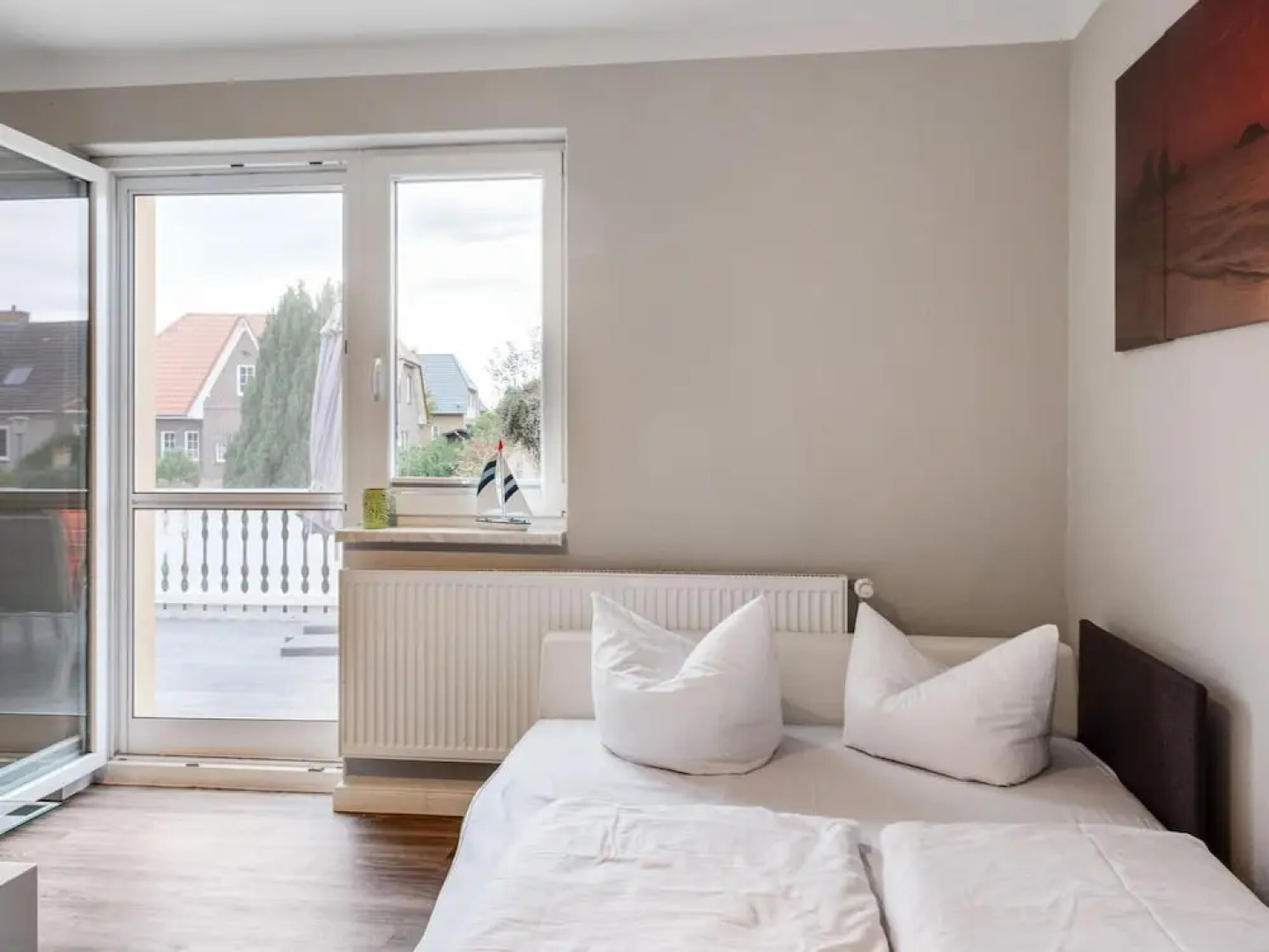 Snug Apartment in Kalkhorst with Terrace near City Center