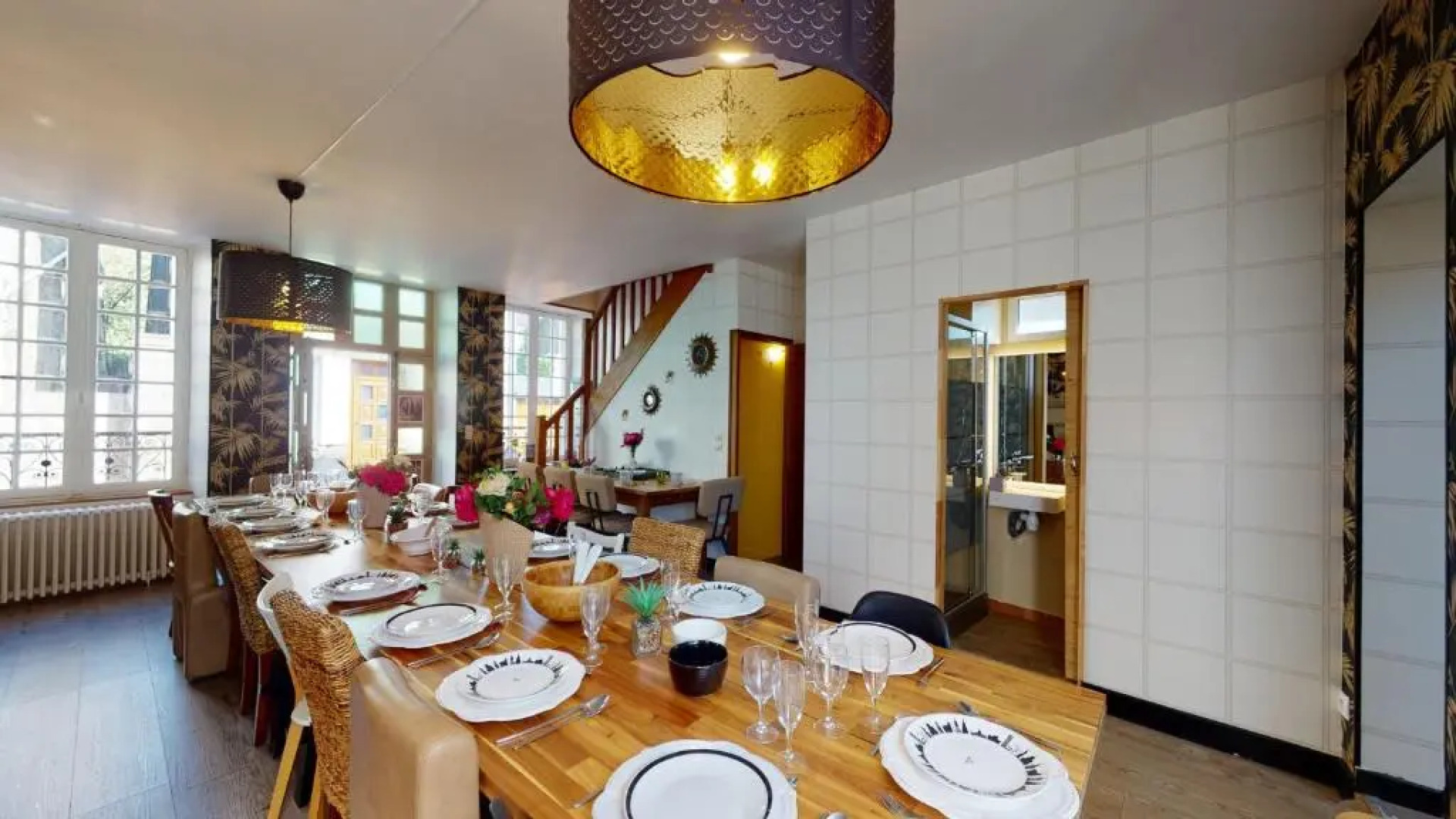 La Villa et Cours du Paradis gîte 4 étoiles, Billard BabyFoot, société La Clef Decamp